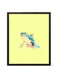 Tree Frog Pair—Yellow - Wee Wild Ones - Art Prints
