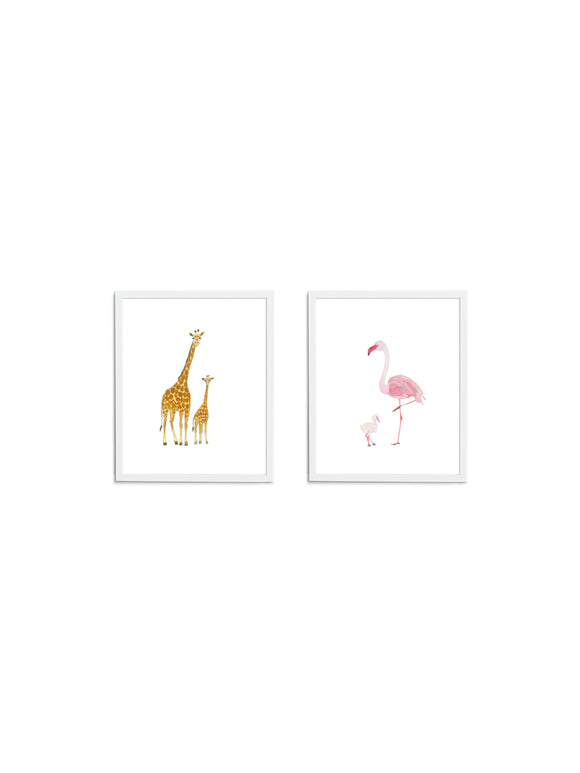 Sweet Safari Gift Set - Wee Wild Ones - Art Prints