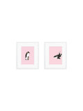 Pop of Pink Gift Set - Wee Wild Ones - Art Prints