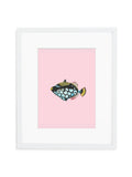 Triggerfish—Pink - Wee Wild Ones - Art Prints
