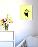 Toucan—Yellow - Wee Wild Ones - Art Prints